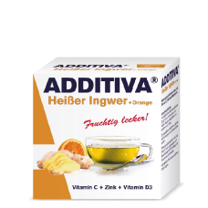 ADDITIVA HEISE INGVER+ORANGE+VIT.C+ZINK+VIT.D3 pulveris N10