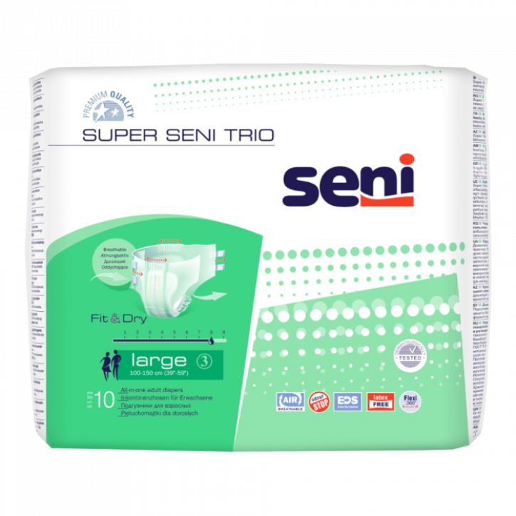 SENI SUPER TRIO LARGE-3 N10 (100-150CM) (K)