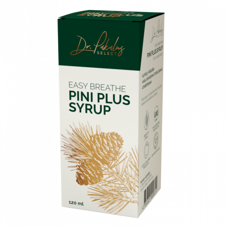 DR. PAKALNS EASY BREATHE PINI PLUS SYRUP 120ML