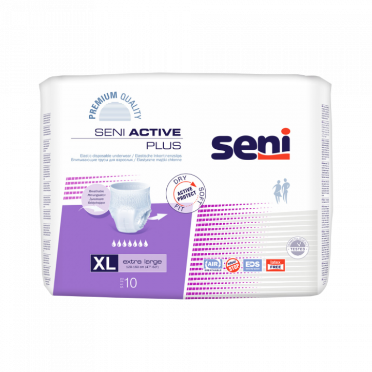 SENI ACTIVE PLUS EXTRA LARGE N10 (K)