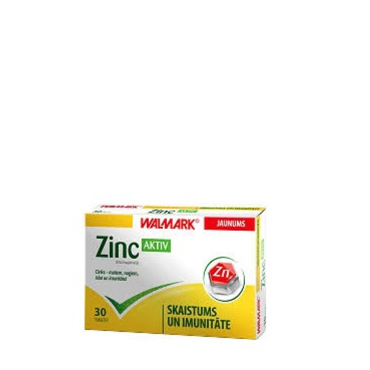 ZINC AKTIV tabletes N30 / WALMARK