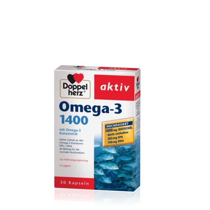 DOPPELHERZ AKTIV OMEGA-3 1400 N30