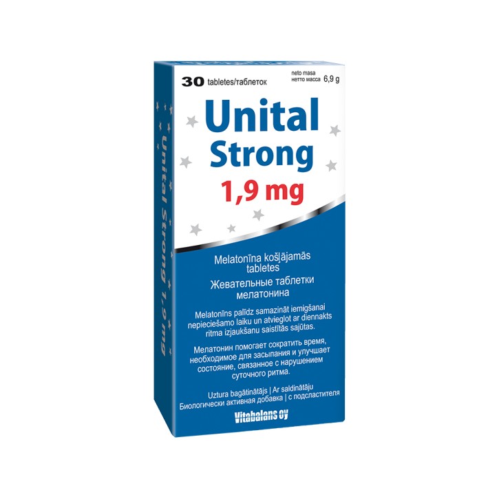 UNITAL STRONG 1.9MG tabletes N30