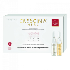 CRESCINA HFSC 100% FORMULA 1300 MAN KOSMETISKAIS LĪDZEKLIS KOMPLEKTS FLAKONI N20