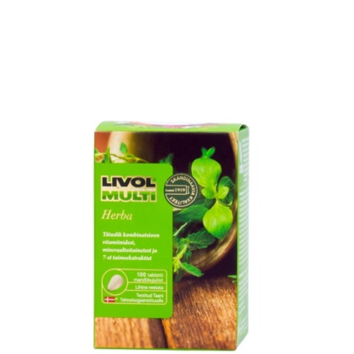 LIVOL MULTI HERBA tabletes N100