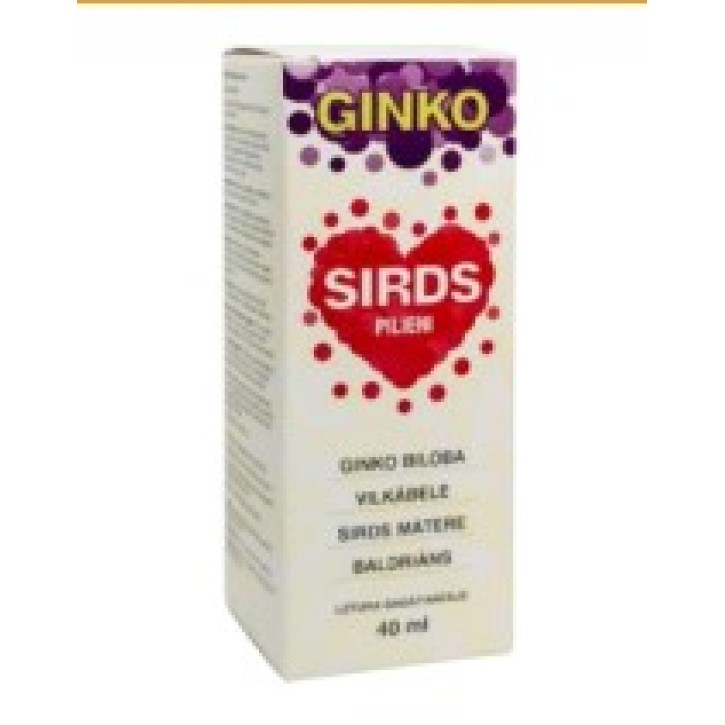 SIRDS PILIENI GINKO 40ML