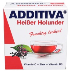 ADDITIVA ar plūškoku ar vitamīnu C+ZINK+ vitamīns D3 pulvēris N10