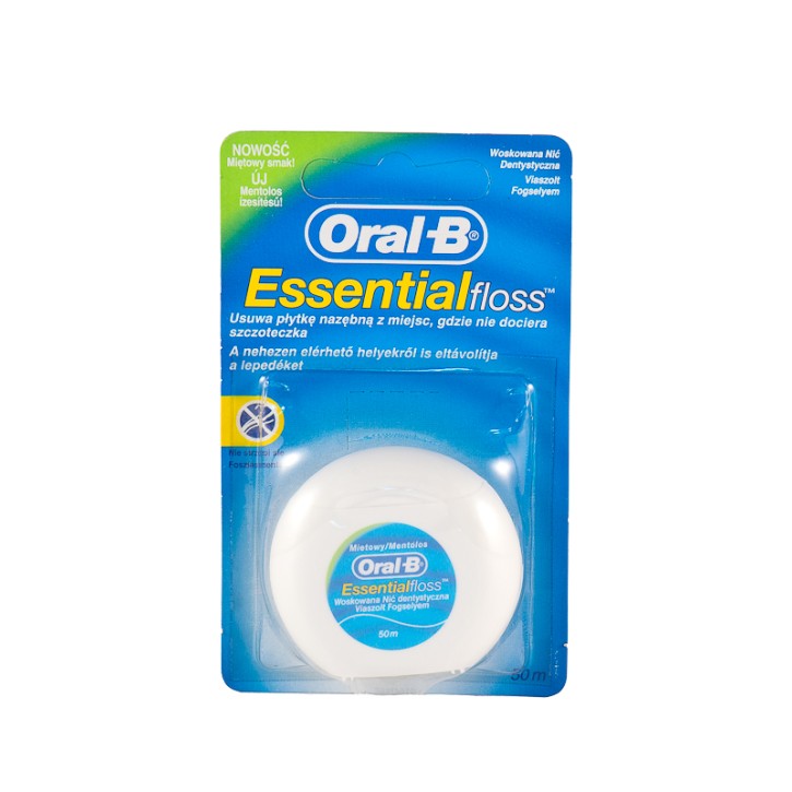 Zobu diegs ORAL-B Essential Floss ar piparmētru 50 m