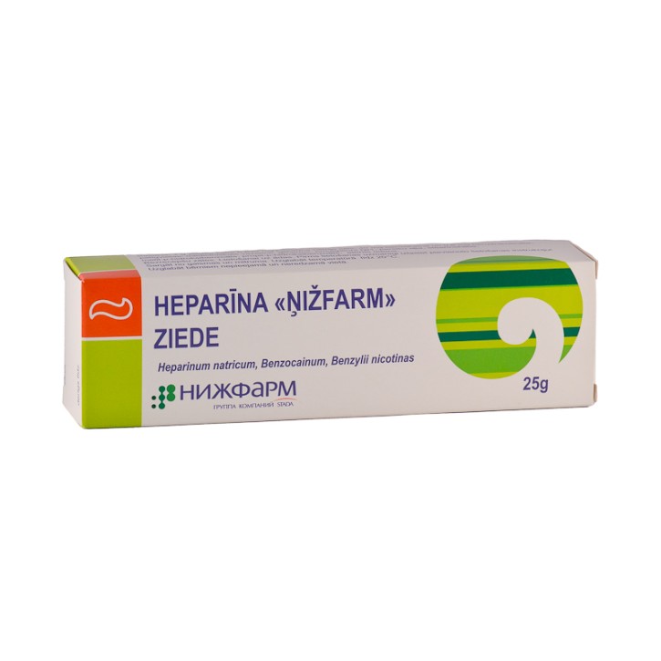 HEPARINUM ziede 25g   