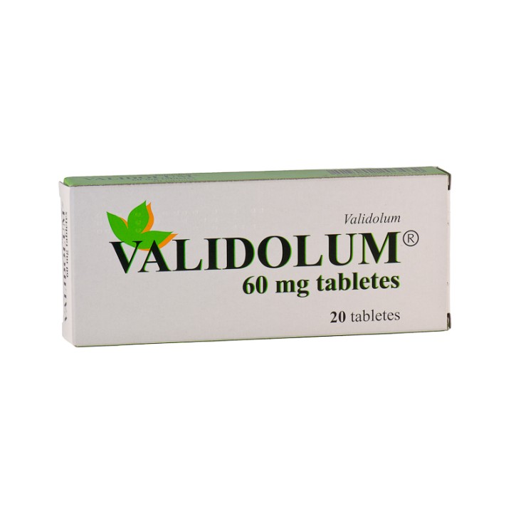 VALIDOLUM 60mg  tabletes N20 